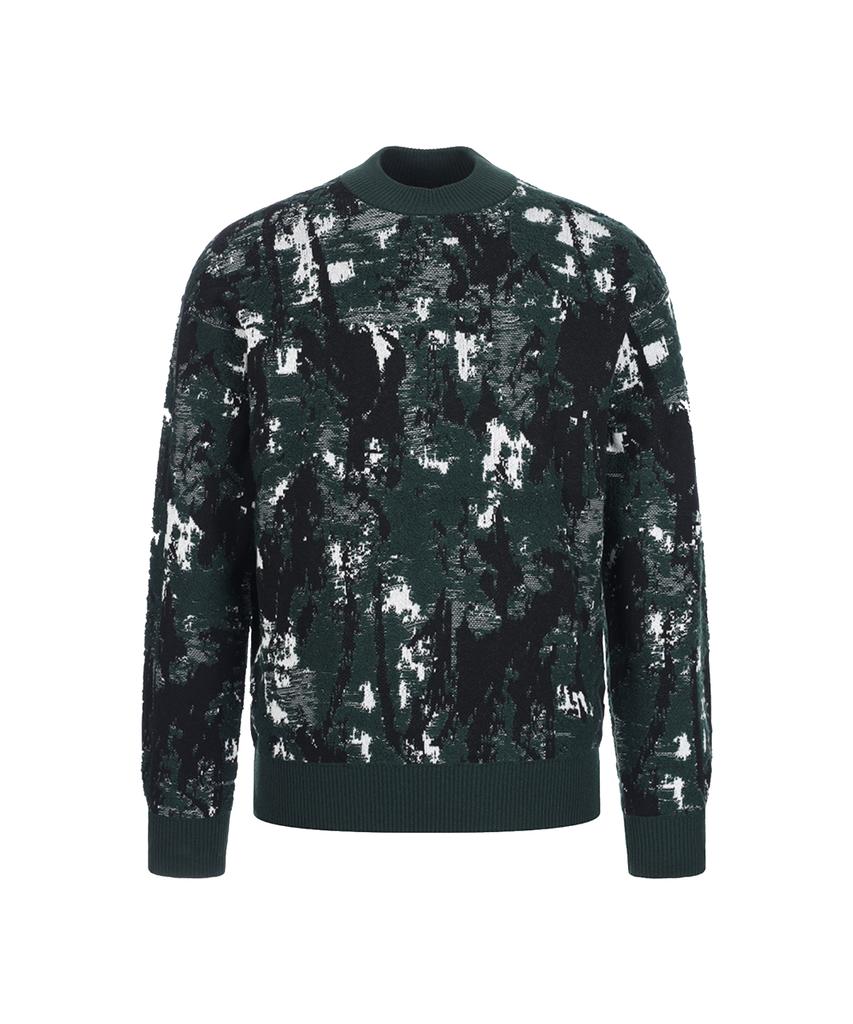 BOSE Palm Tree Jacquard Wool Blend Knit 50531504_350