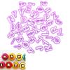 40Pcs/1Set Cake Baking Letter Cookie Fondant Alphabet Number Mold Diy Mold Tool