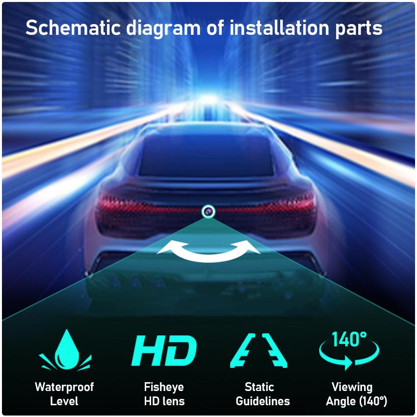 Car Rear View Back Up Camera For Volvo V70 R XC70 2000 ~ 2007 CCD Full HD Night Vision Reverse Parking Camera High Quality RCA