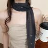 Spring Summer Polka Dot Scarf Elegant Silk Waistband Long Scarf Headband  Ladies/Girls