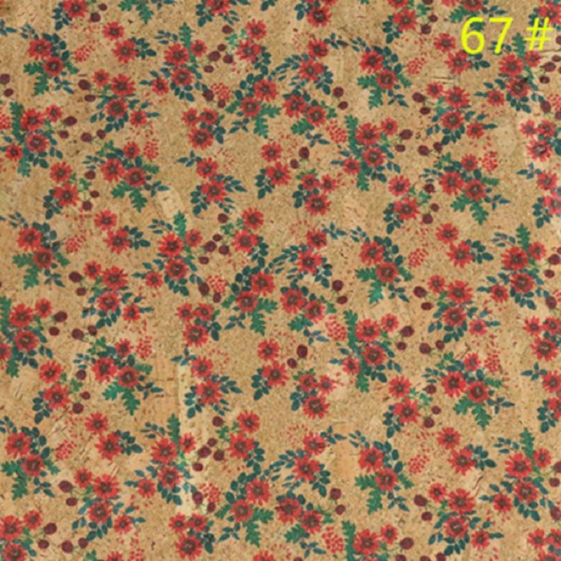 90*135 см 0,5 мм натуральная пробковая синтетическая кожаная ткань с рисунком под дерево, цветочная печать, искусственная ткань для фона, сумочка, обувь, декор своими руками