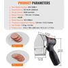 VEVOR Electric Shawarma Knife, 80W Cordless Battery Professional Turkish Knife, Commercial Stainless Steel Gyro Cutter