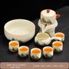 Ru Kiln Qingshan Automatic Tea Set Home Office High-end Light Luxury Lazy Tea Set Anti-scalding Hand