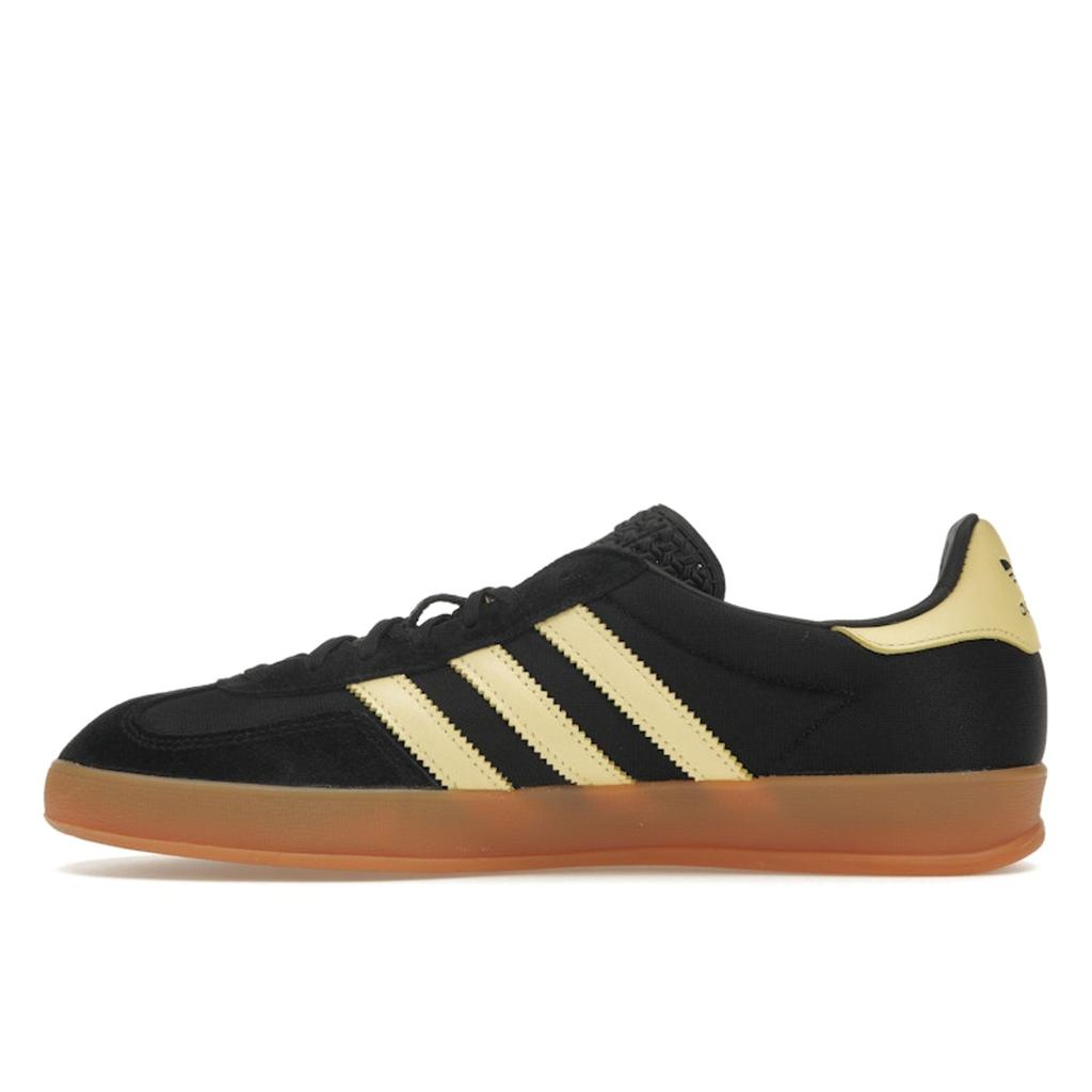 Adidas Gazelle Indoor Black Almost Yellow Gum Unisex Sneakers Core-Black IG4999