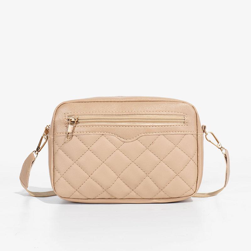 Embroidered Camera Crossbody Shoulder Bag