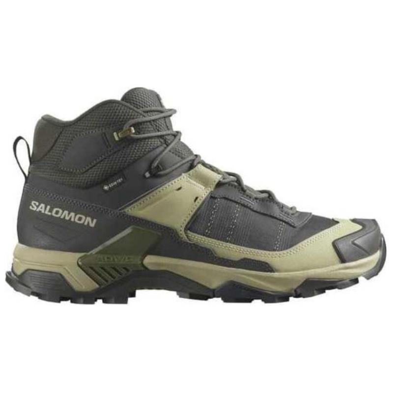 Кроссовки X Ultra 5 Salomon Mid GORE-TEX 'Peat Grey Green' L47754300