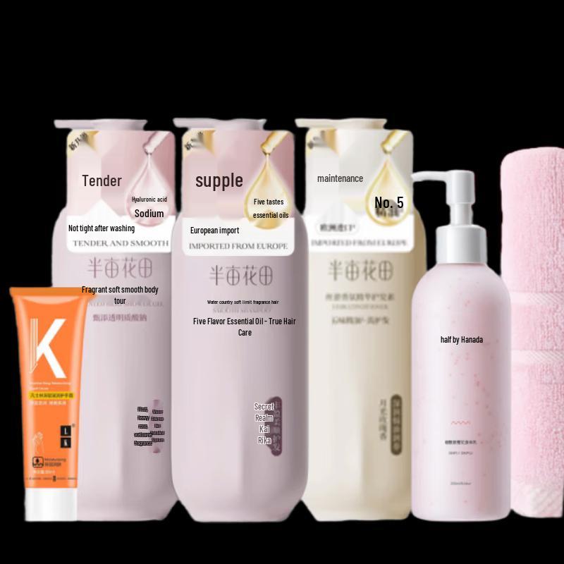 Little Dream Garden Essential Wash & Care 6-Piece Gift Set