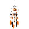Feline Frights Pumpkin Halloween Dreamcatcher