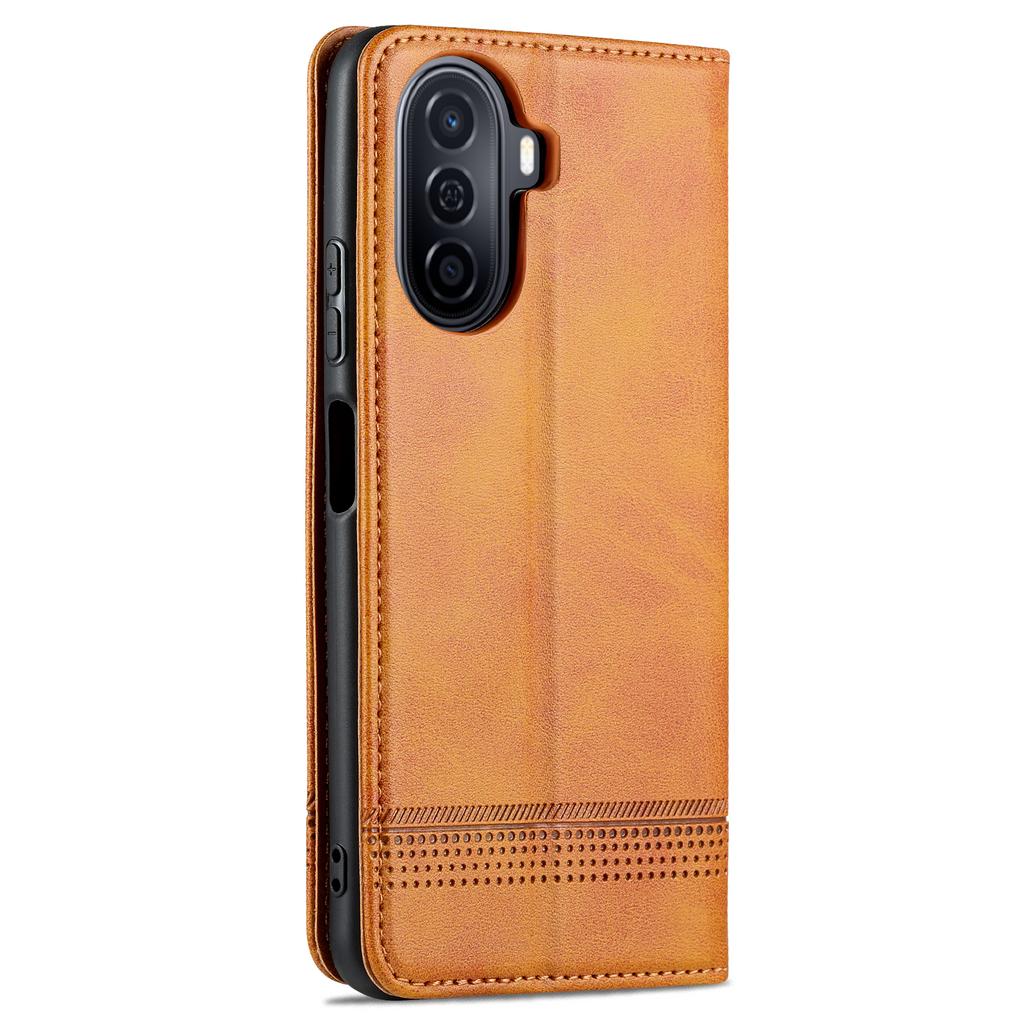 Роскошный магнитный адсорбционный кожаный чехол для Huawei Nova Y70 plus Y 70 флип-чехол защитный чехол Nova Y70 capa fundas