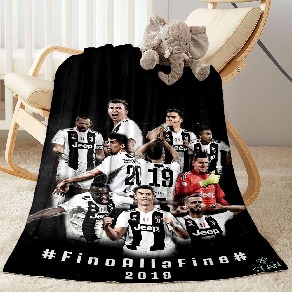 Juventus Blanket Soft Warm Cozy Great For Couch Sofa Bed Four Seasons Multipurpose Modern Style Birthday Christmas Gift Blanket