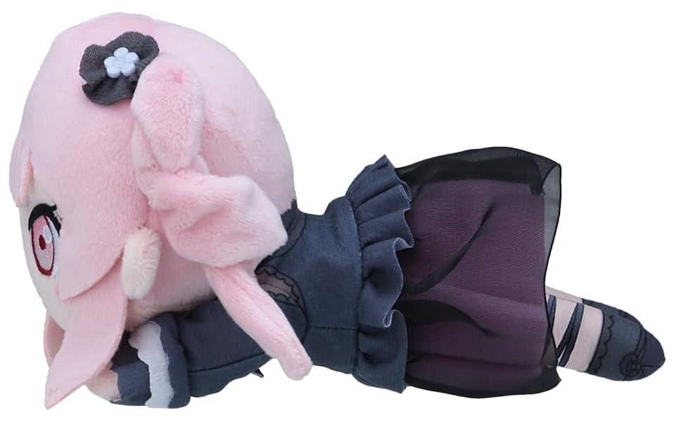 Mizuki Akatsukiyama Lying Down Plush Toy - Official Merchandise from the Movie "Broken World and Miku Who Can't Sing: 25:00 Night Court