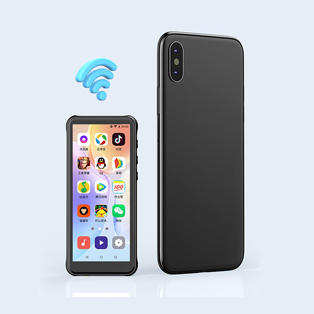 Музыкальный плеер RUIZU Z80 16G MP4 Bluetooth 5.0 Hi-Fi MP3-плеер 4,0-дюймовый сенсорный экран Спортивный беговой Walkman