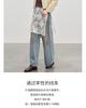 Qianwen Retro PU Leather Jacket 2026 Spring New American Texture Baseball Collar Short Jacket Top
