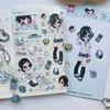 DIY Stickers Scrapbooking Stickers Kawaii Phone Craft Stickers Millennium Anime Story Stickers