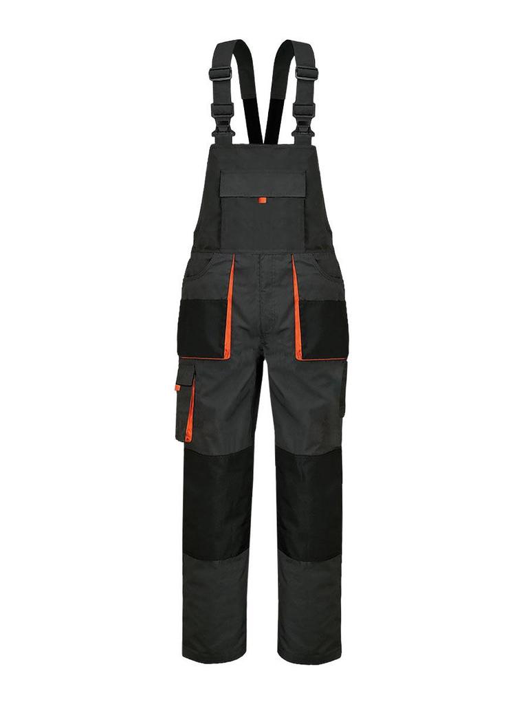 Unisex Pure Cotton Work Pants - Four Seasons Durable, Dirt & Wear-Resistant Plus Size Overalls for Machine Repair.