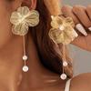 European and American Niche Ginkgo Biloba Leaf Fringed Necklace Sweet Cool Style Design Sense Light Luxury