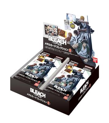 BANDAI BLEACH Коллекция металлических карт «Кровавый бой тысячелетия» 2 20 упаковок (пак) (BOX)