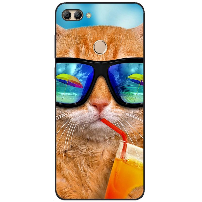 For Huawei Y9 2018 Case Soft TPU Silicon Back Phone Case Cover for huawei y9 2018 Fundas Full Protection Coque Bumper