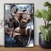 Видеоигра Холст Плакат Декоративная Живопись Сексуальный 2B Wall Art HD Печать Без Цензуры Для Взрослых Большой Размер Домашней Настенной Живописи