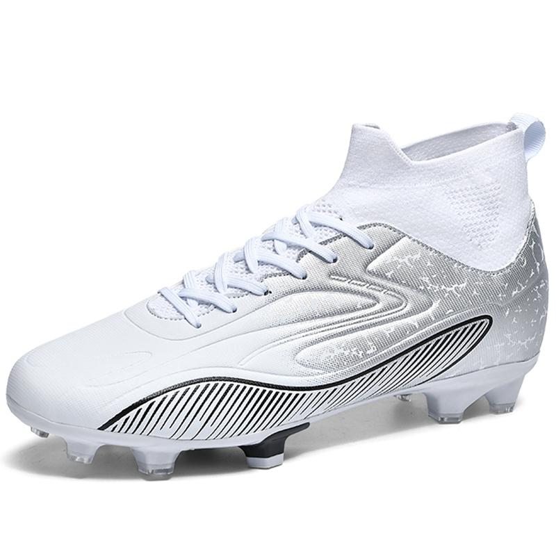 Fashion Football Shoes 35-45 Men/Women's Football Boots Socks Professional Training Football Boots Young Children Football Sneakers