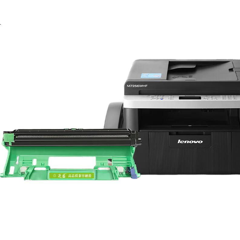 Liansheng Compatible with Lenovo M7256whf Toner Cartridge, M7256whf Printer Toner Cartridge, LD201 Drum Unit, LT201 Toner Cartridge