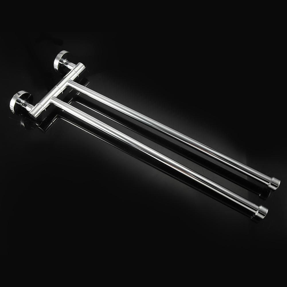 Настенная вешалка для полотенец для ванной комнаты, поворотная, вращающаяся, вешалка для полотенец