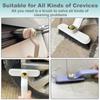 Multi-Function Rotating Crevice Cleaning Brush Household Cleaning Brush No Dead Corners Hard Bristle Brush Suitable for Cleaning