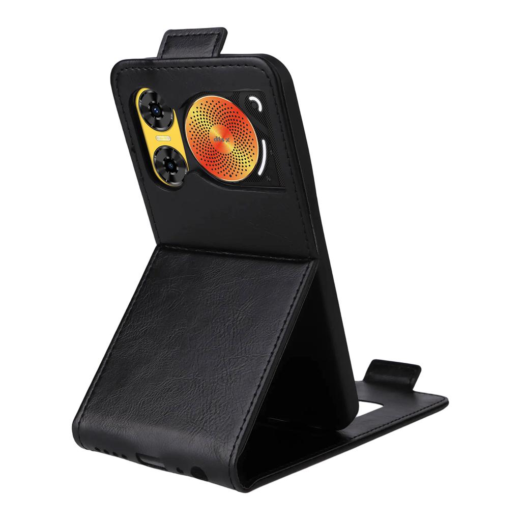 Для ZTE nubia Music 2 Чехол-подставка Магнитная застежка Вертикальный откидной Кожаный чехол для телефона с держателем для карт