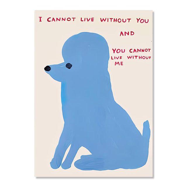 Дэвид Шригли Тигр Пингвин Кит Панцирь Кошка Настенное искусство скандинавские постеры Печать на холсте Настенные картины для декора гостиной