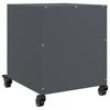 Vidaxl Szafki Nocne, 2 Szt., Antracytowe, 36X39X43,5 Cm, Stal