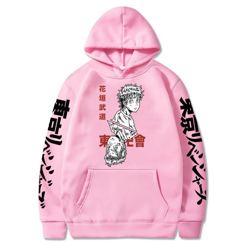 Anime Cartoon Avenger Hanagaki Budo Print Pattern Hoodie Sweater Top