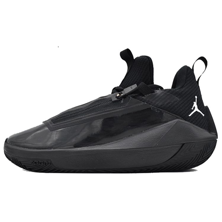 Jordan Jumpman Hustle PF Cushioning Support Low Basketball Shoes Unisex Sneaker Black AQ0394-001