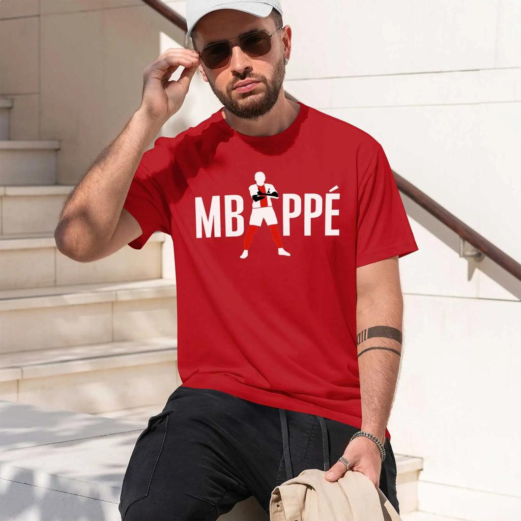 MBPPE 2026 fashion heavyweight hot selling retro printed pattern fun round neck T-shirt for daily comfort