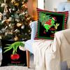Fun Christmas Pillowcase Lumbar Pillowcase Sofa Home Decor Pillowcase