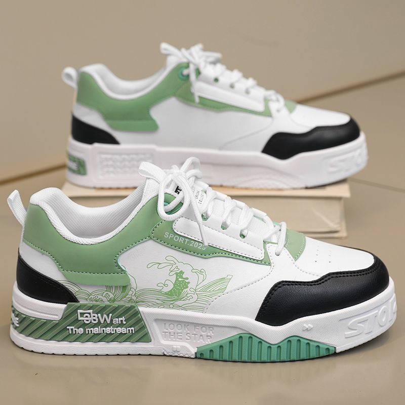 2024 весенние новые сотни пар поп-ботинок, мужские кроссовки на толстой подошве, повседневная обувь, мужская обувь, модная трендовая обувь