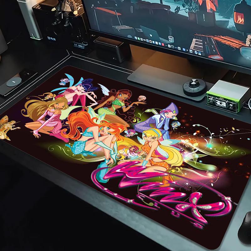 Коврик для мыши Winx Большой игровой коврик для стола Нескользящий коврик для ноутбука и планшета XXL Коврик для мини-ПК с заблокированным краем