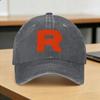 Team Rocket Logo Sun Baseball Cap  FeUnisex Unisex Print Hip Hop Hats Spring yk Cool Hunting Camping Sunscreen Baseball Caps