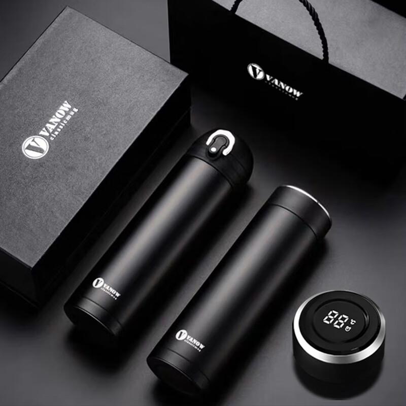 Vanow Kids Smart Insulated Mug for Men And Women, High-End Gift Box, Car-Mounted Customized Engraving, Birthday Gift, Tea Infuser Water Cup
