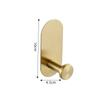 Self-adhesive Hooks Wall Hanging Hooks Towel Coat Holder Clothes Hanger Key Bag Hat Racks Bathroom Storage