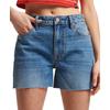 Vintage Mid Rise Cut Off Shorts Blue Vintage Fulton