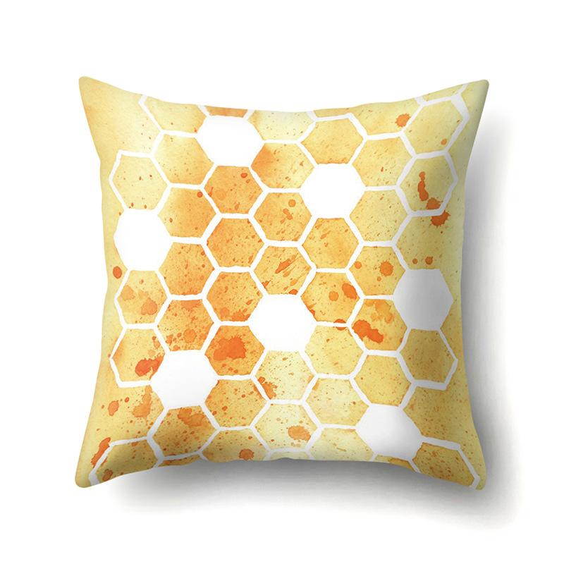 Polyester Pillowcase Automobile Decoration Home Printed Pillowcase