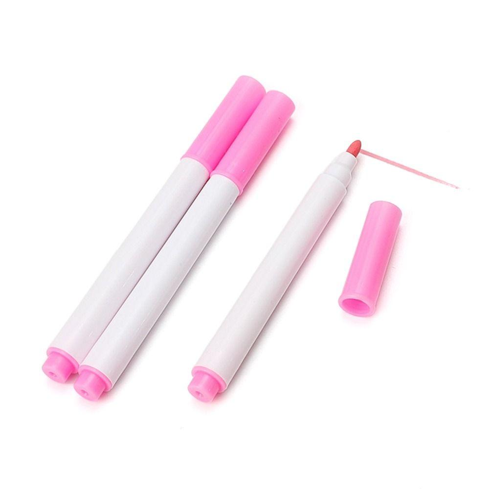 Водорастворимая сменная исчезающая ручка, автоматическая стираемая ручка для вышивки крестом, маркер для ткани