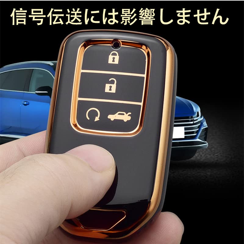 Чехол для ключей Fumezu для Honda, Совместим с новым Fit Shuttle Vezel Jade Step Wagon,