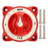 Battery Disconnect Switch 4 Gear Position Power Off Isolation Switch for Marine Boat Yacht RV