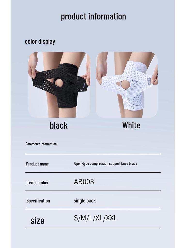 6th Gen Meniscus Knee Brace for Sports: Breathable, Thin Patella Support for Running, Basketball, Hiking