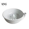 Picnic Fruit Preparation Tool Ceramic Berry Self Rinsing Bowl with Integrated Drain, Vortex Automatic Cleaning Produce Colander, Efficient for