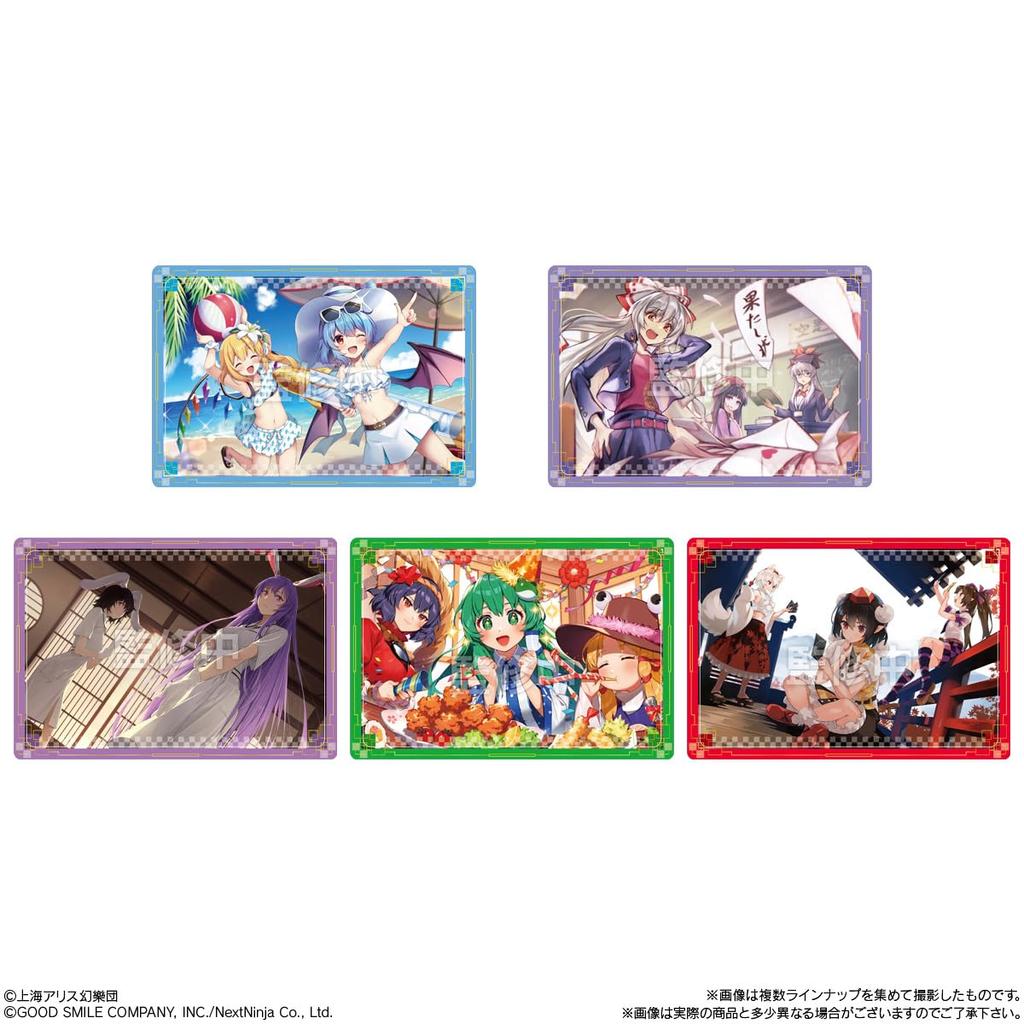 Bandai Touhou LostWord Wafers 2 Cocoa Cream Flavor Candy Toy [Box Set of 20]