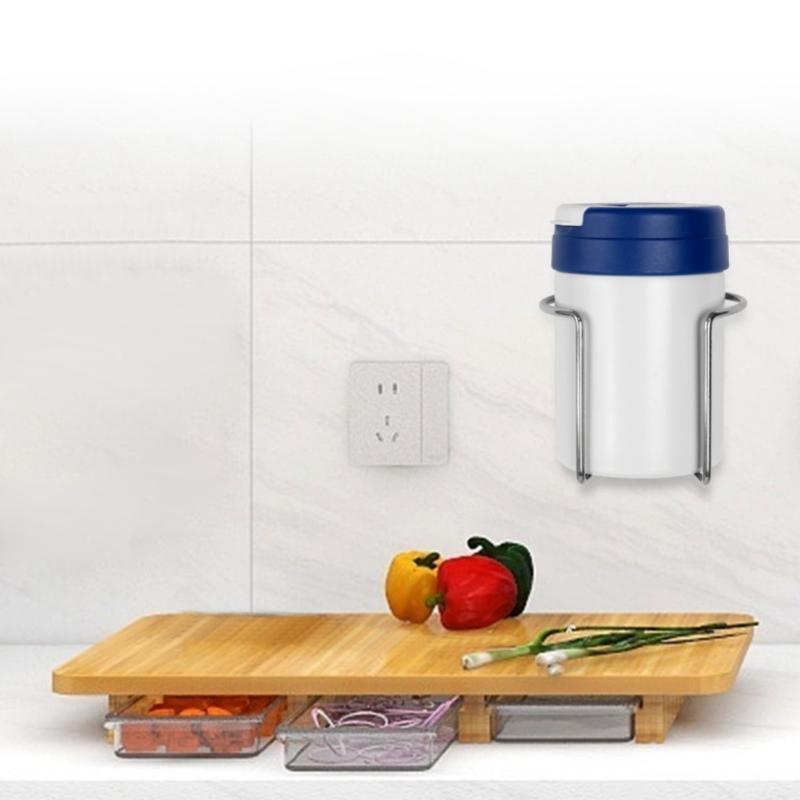 Stainless Steel Cup Storage Rack Wall Mounted Cup Shelf Organizer for Multiple Bottles Mugs Secure Space Efficient