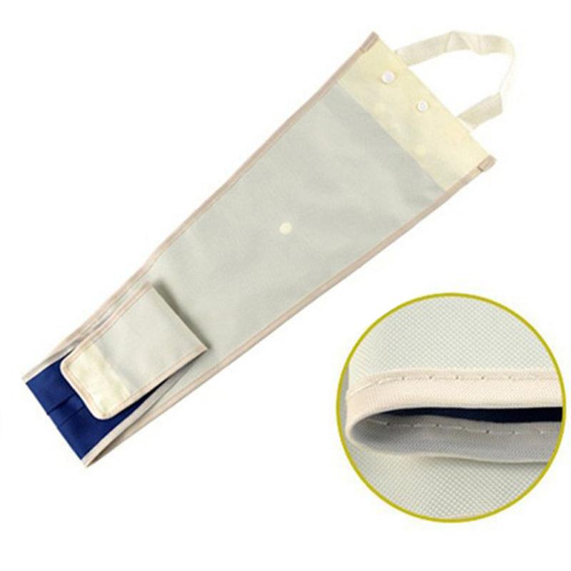 Сумка для хранения автомобильного подвесного зонта, водонепроницаемая, 75 см, пластиковый складной чехол, портативные сумки для хранения длинных зонтов для домашнего офиса