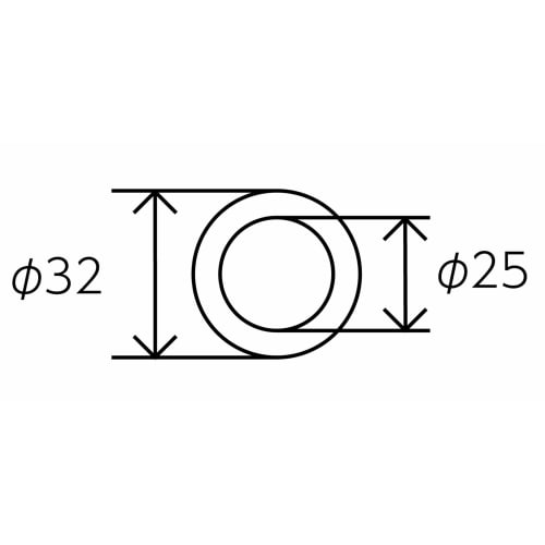 Shinwa Sokutei Aluminum Pole, 2 Sections, 2m, 76985